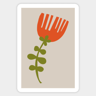 Simple Flower Amsterdam Sticker
